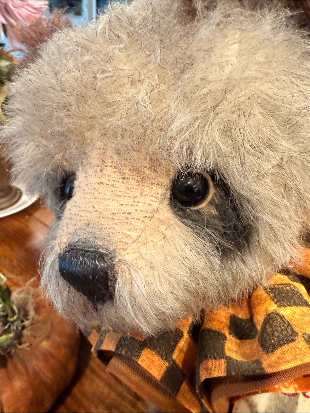 TOBY WINNER❤️ OOAK C. Riffenberg Bears Jane Monroe signed/dated 20" Mohair Panda - Picture 2 of 13